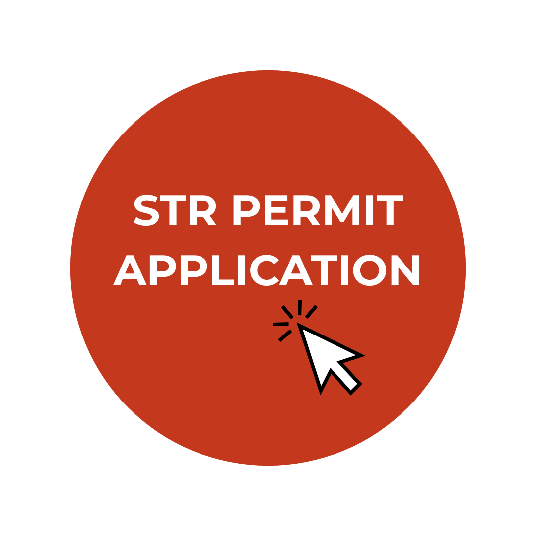 Button with mouse clicking on \"STR Permit Application\"